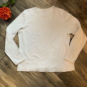 Long Sleeve white top